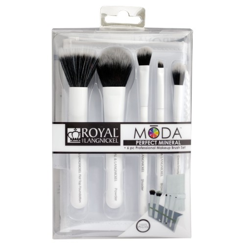 MODA™ PERFECT MINERAL 6pc White Brush Kit (MODA™ PERFECT MINERAL 6pc White Brush Kit)
